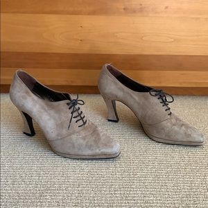 Suede Heels